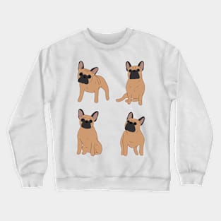 French Bulldog pack Crewneck Sweatshirt